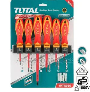 Total THTIS566 6 PCS Insulated Screwdriver Set