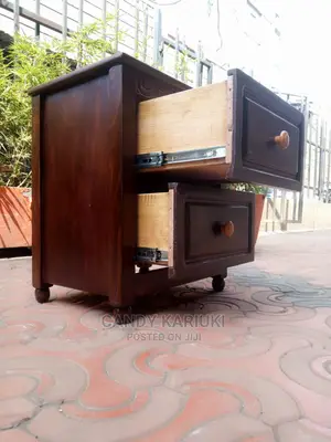 Bedside Cabinet With Spacious Drawers