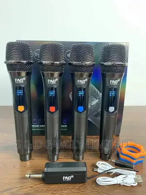 PAB 4 in 1 Rechargeable Wireless Microphone