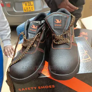 Safety Boots Black In Colour