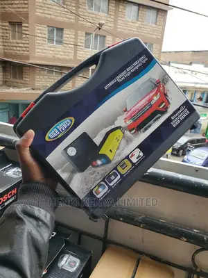 High Power Portable Car Jump Starter Kit and Air Compresor