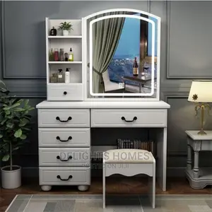 Vanity Dressing Table With Led Lights*