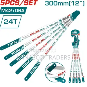 Total THTKT57245 Bi-Metal Hacksaw Blade 5 PCS Set