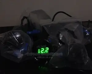 Green 12v Voltmeter