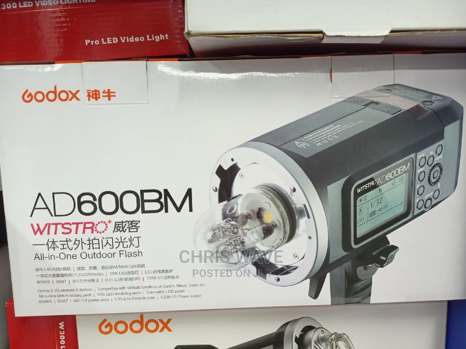 Godox Ad600bm Video Light