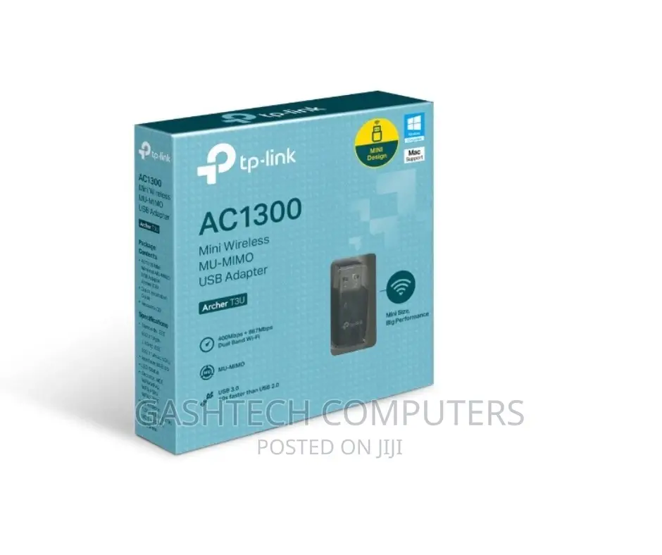 Tp-Link AC1300 Mini Wireless MU-MIMO USB Adapter - TL-ARCHER