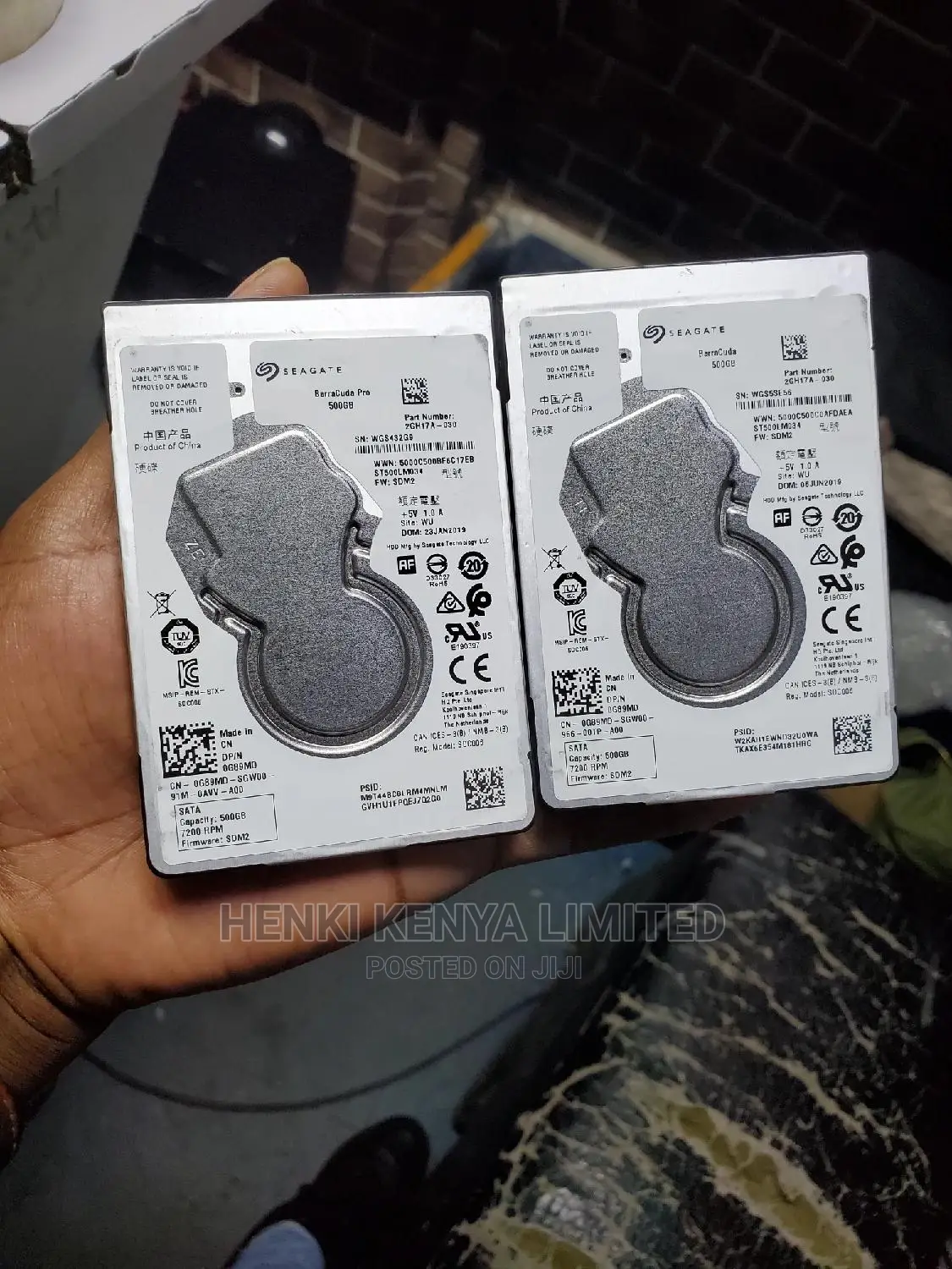 Seagate 500gb Harddisk Slim Laptop HDD Hard Disk