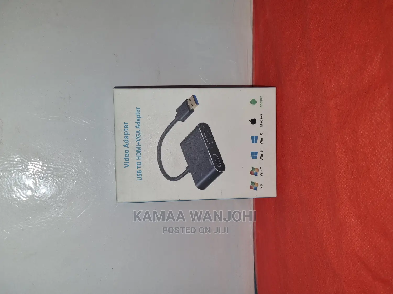 USB to Vga+Hdmi Adapter