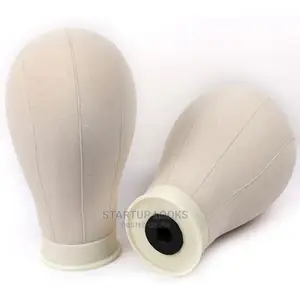 Canvas Head Mannequins Wig Making/Styling