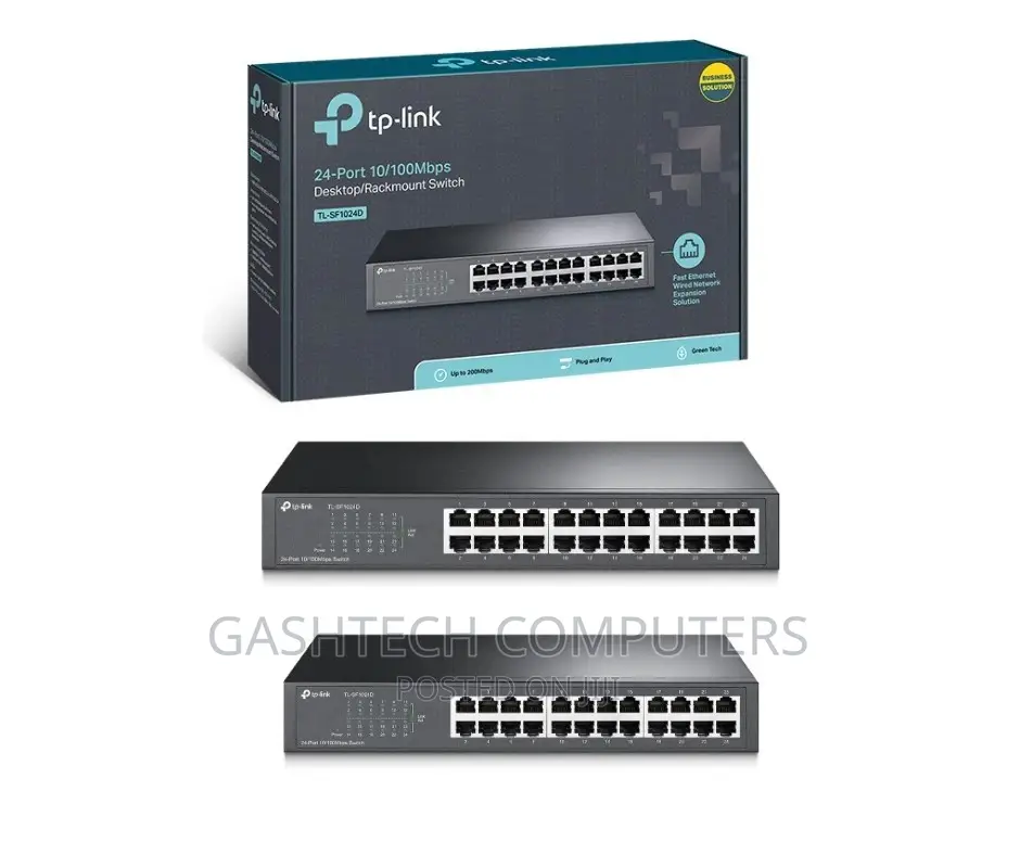 Tp-Link 24-Port 10/100mbps Desktop/Rackmount Switch - TL-SF