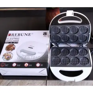 2-Slice Waffle Maker Non- Stick Coating