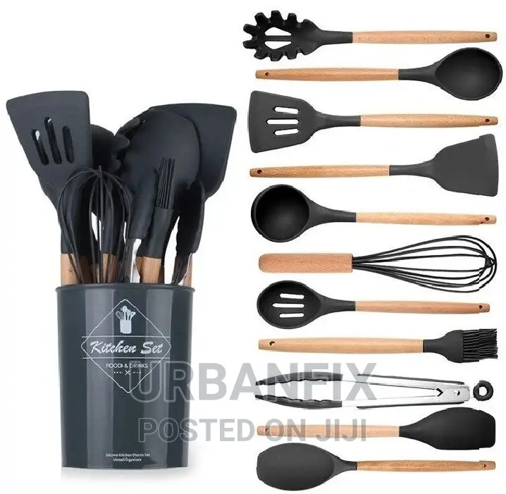 12pieces Silicone Cooking Set