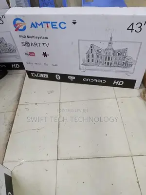 Amtec 43 Inches Android Frameless Tv 43 Inches
