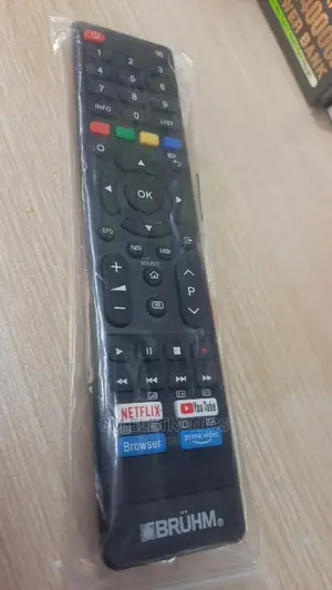 Bruhm Replacement Remote for Bruhm Smart Tv.