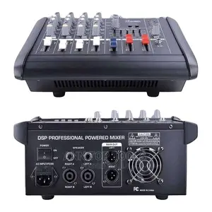 4 Channel Powered Mixer