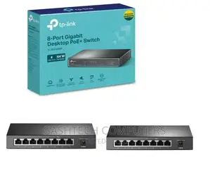 - TL-SG1008P 8-Port Gigabit Switch With 4-Port Poe+ -