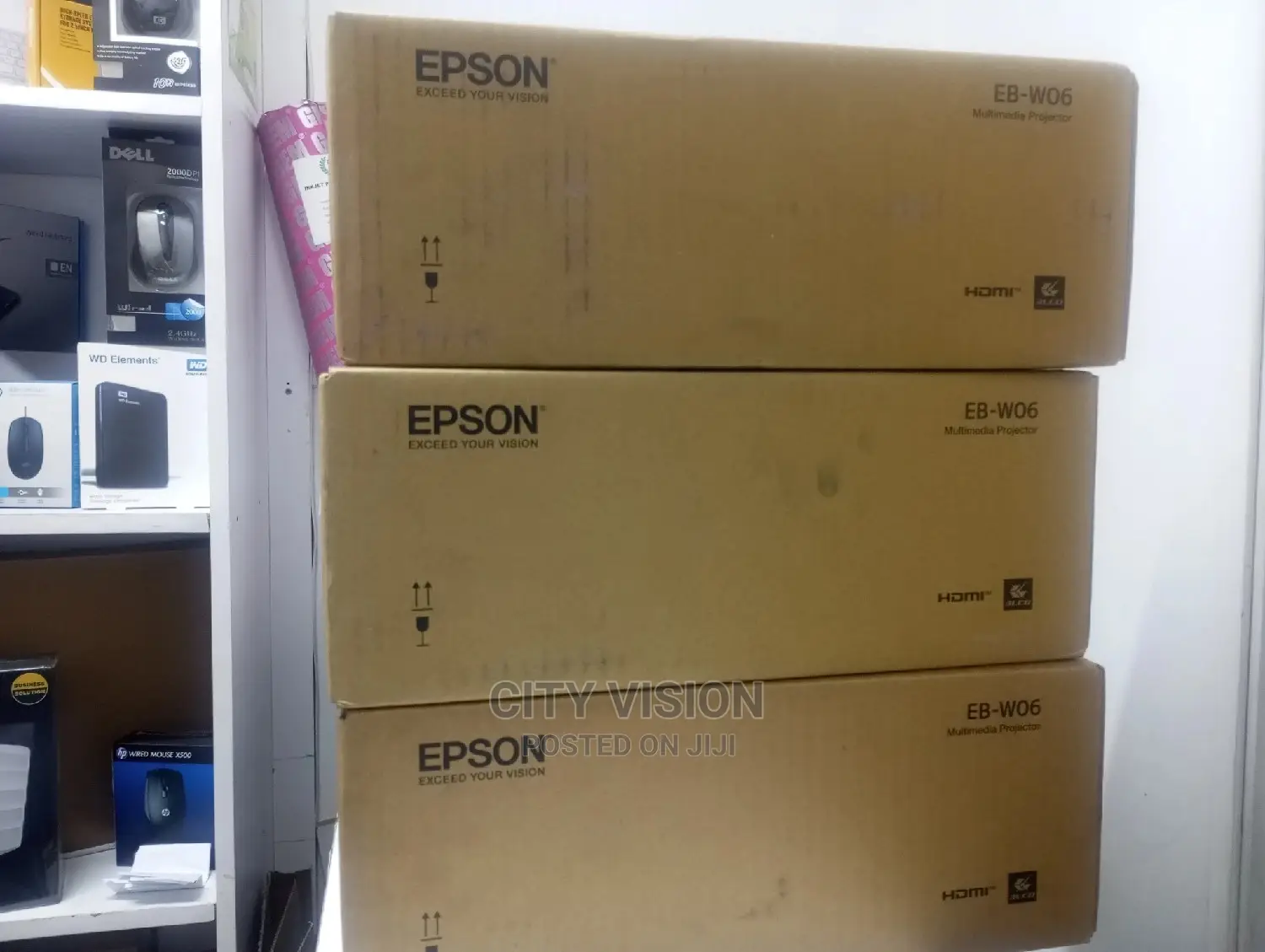 Eb-W06 Epson Eb-W06 Projector LCD ~^°