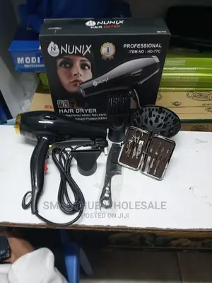 Nunix Commercial Blowdry Back With Accessories