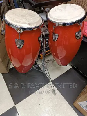 Red Premier Conga Drums