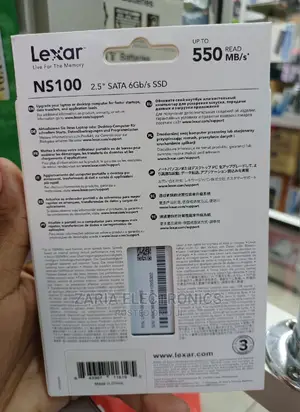 Lexar SSD 256gb Ns100 2.5 Sata