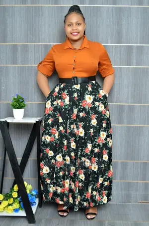 Breastfeeding Friendly Maxi Dress