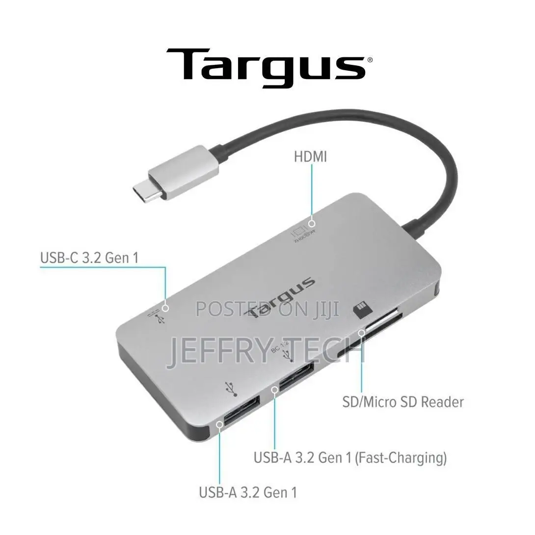 Targus Adapter Usb-C HDMI Video Adapter and Card Reader
