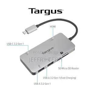 Targus Adapter Usb-C HDMI Video Adapter and Card Reader