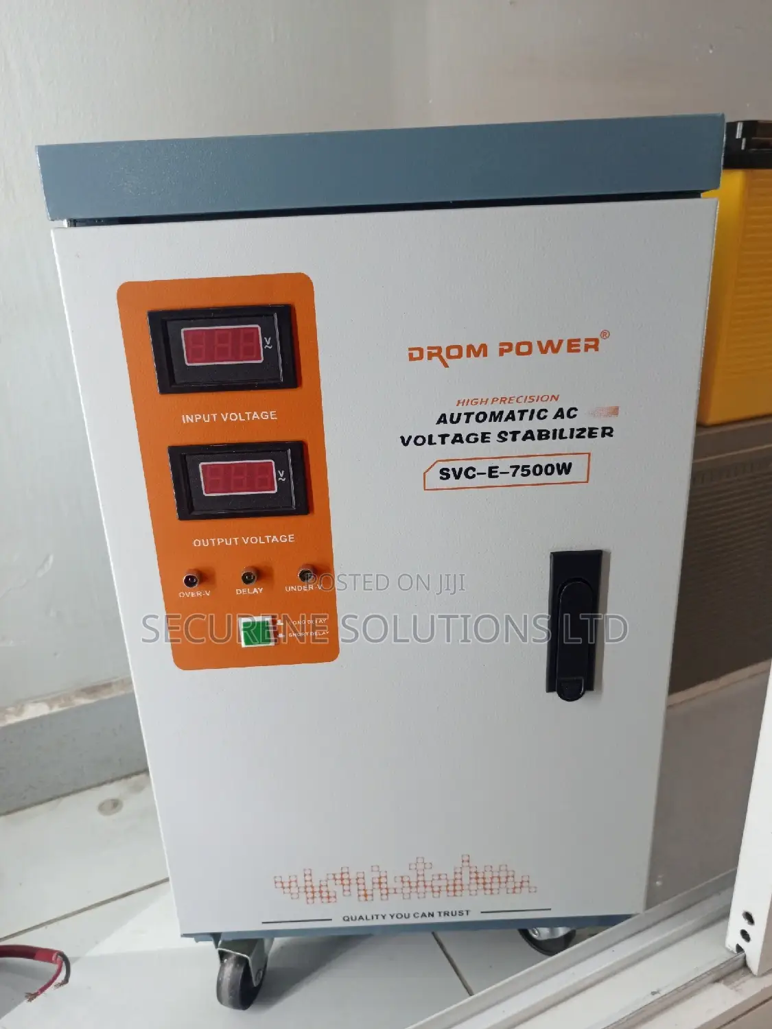 High Precision Automatic Voltage Stabilizer Drom Power 7500w