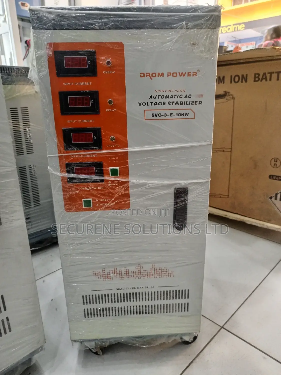 Automatic Voltage Stabilizer 3 Phase Digital Display 10kw