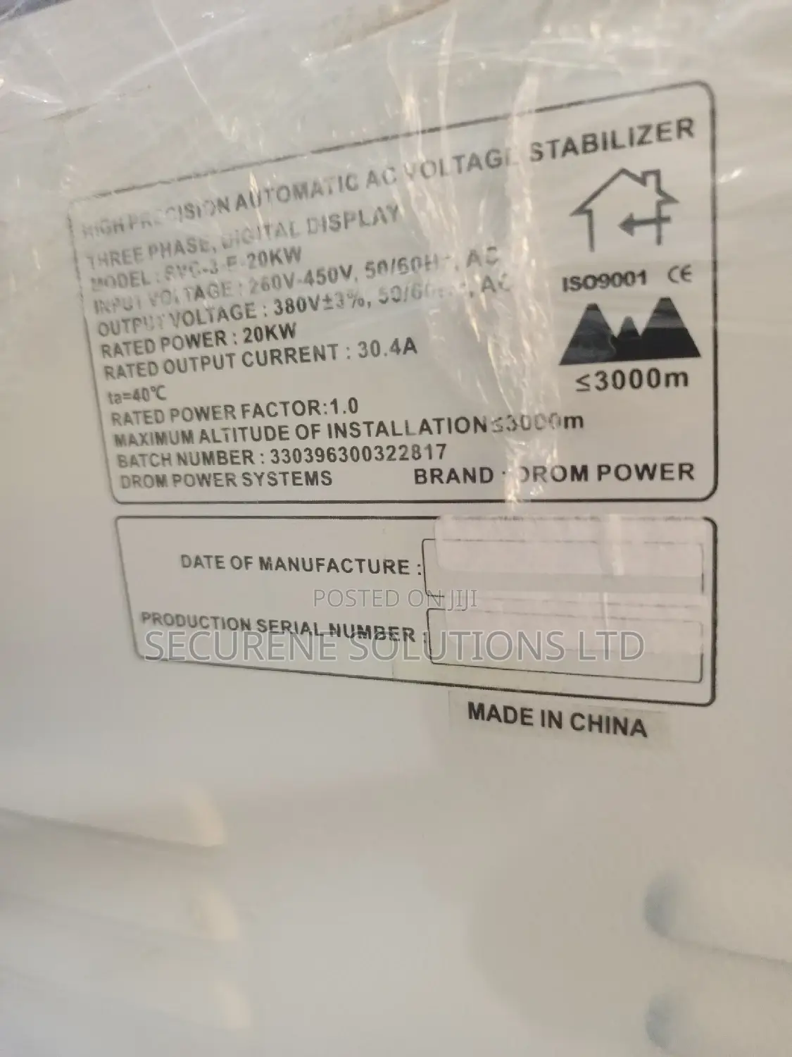 Automatic Voltage Stabilizer 3 Phase 20kw
Servo Motor