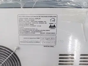 Automatic Voltage Stabilizer 3 Phase Digital Display 60kva