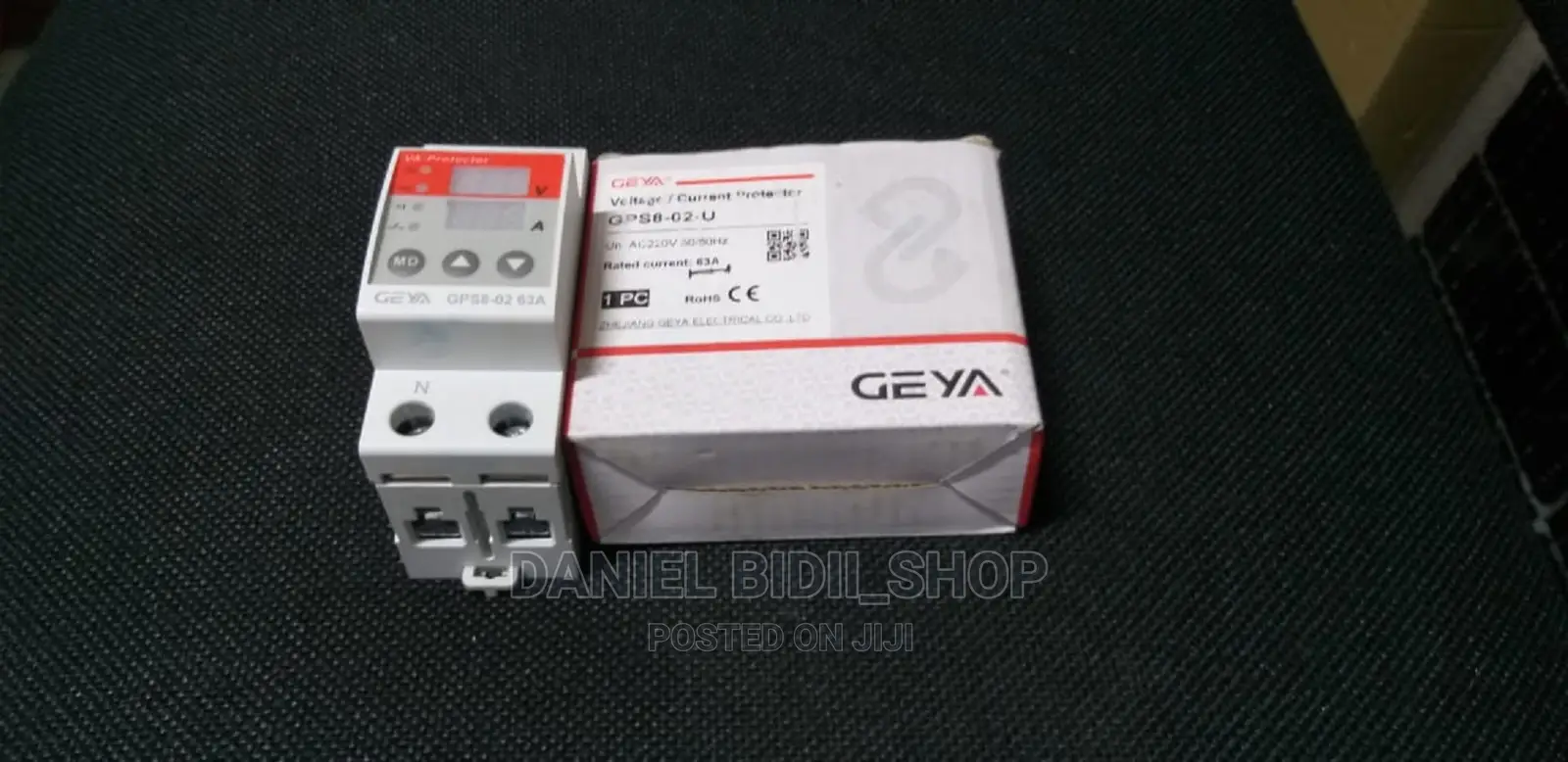 Geya Gsp8-02 AC220V 1a-63amp Voltage/Current Protector