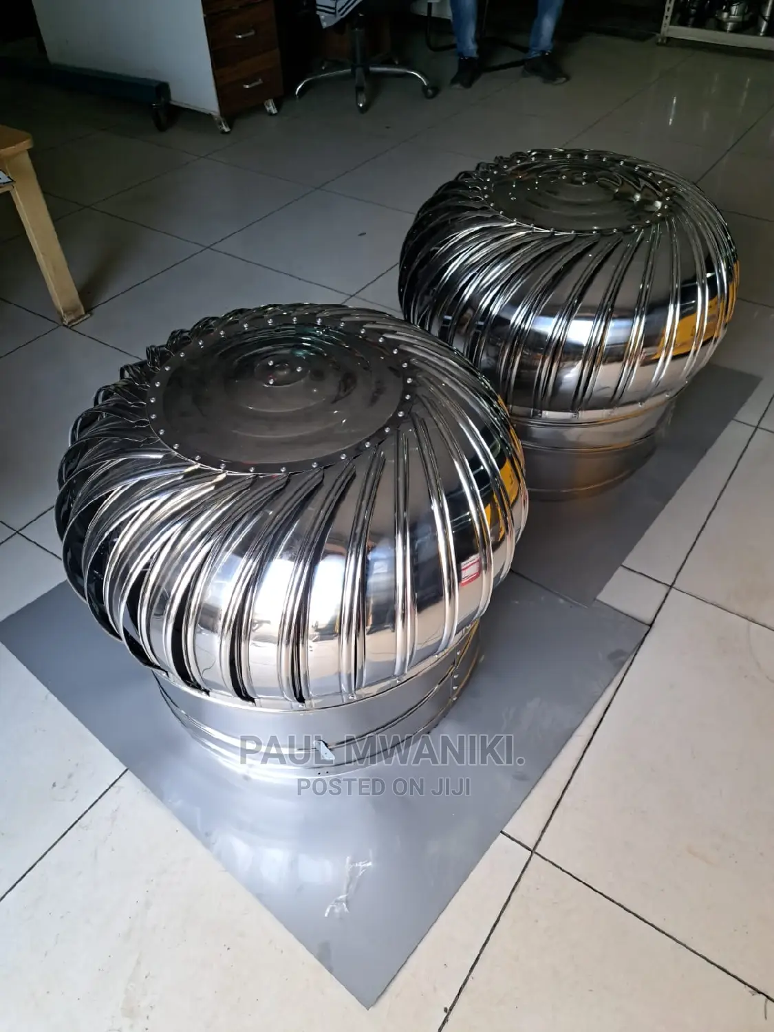 Flute Vents- Cyclone Roof Ventilators.