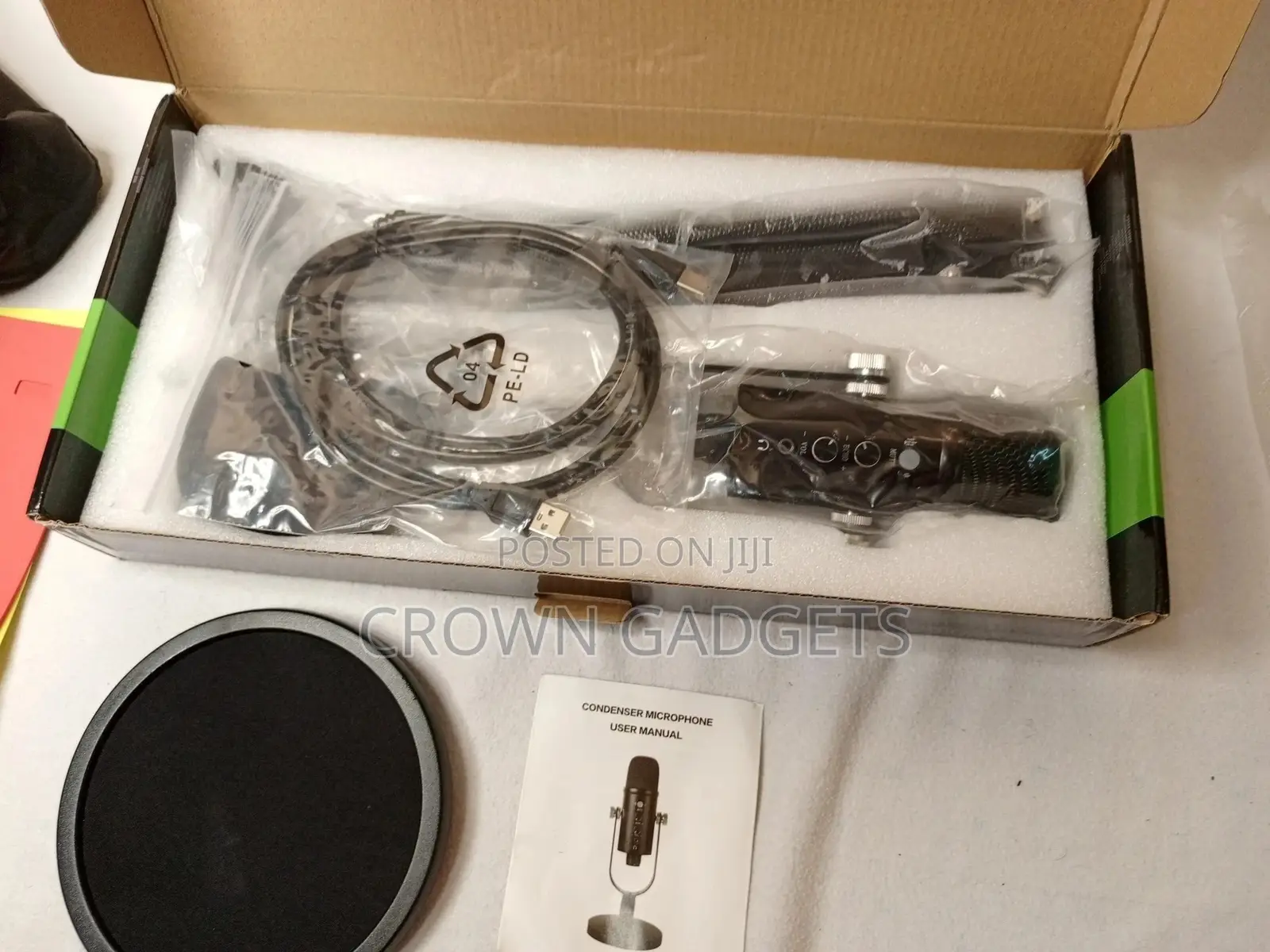 Computer Condenser Microphone Sound Card