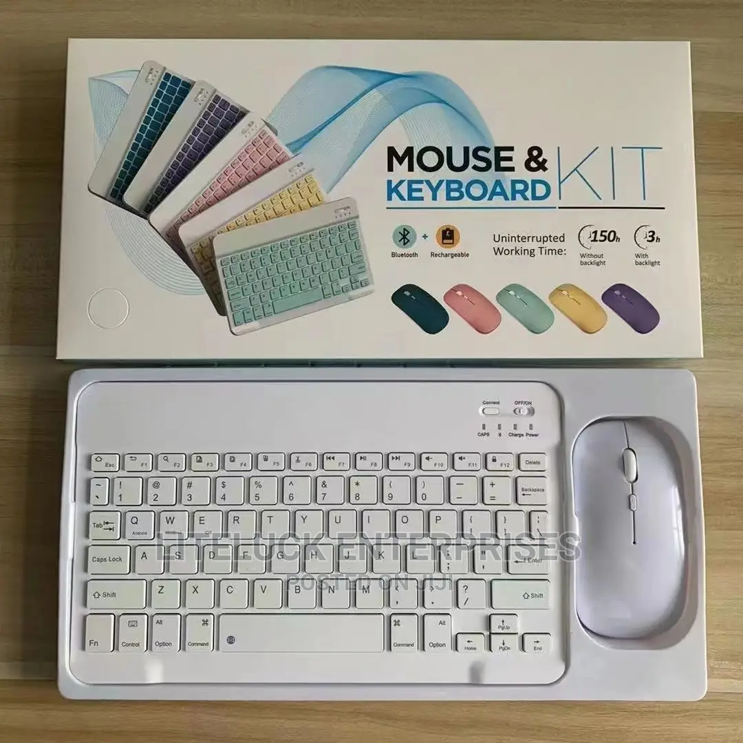 Rechargeable Keyboard and Mouse Bluetooth