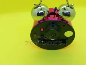 Mini Round Bedside Desk Alarm Clock