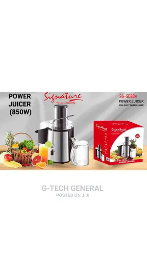 Signature SG-SD80A Professional Juicer-850w