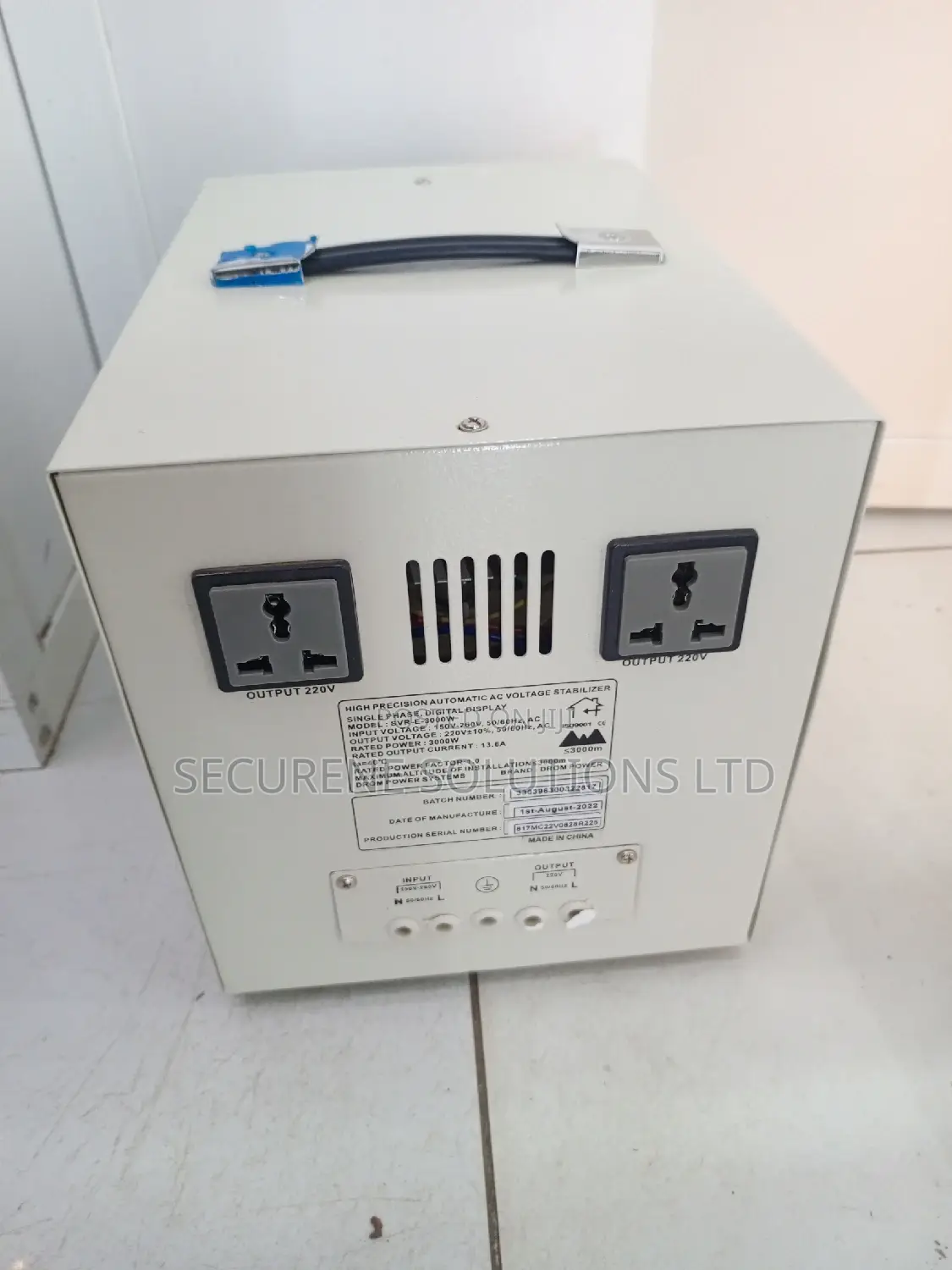 Automatic Voltage Stabilizer 3kw
