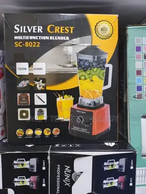 Commercial Blender , Commercial Blender 2 in 1 Silver Crest