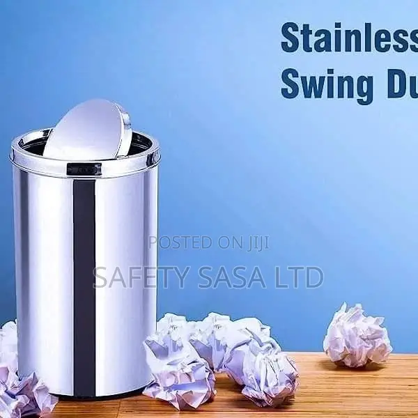Stainless Steel Swing Dustbin