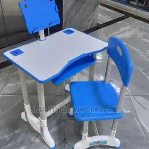 Plastic Study Desk* Blue