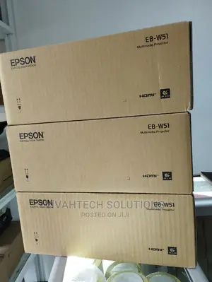 Epson Eb-W51 4000 Lumen Projector 3lcd Technology