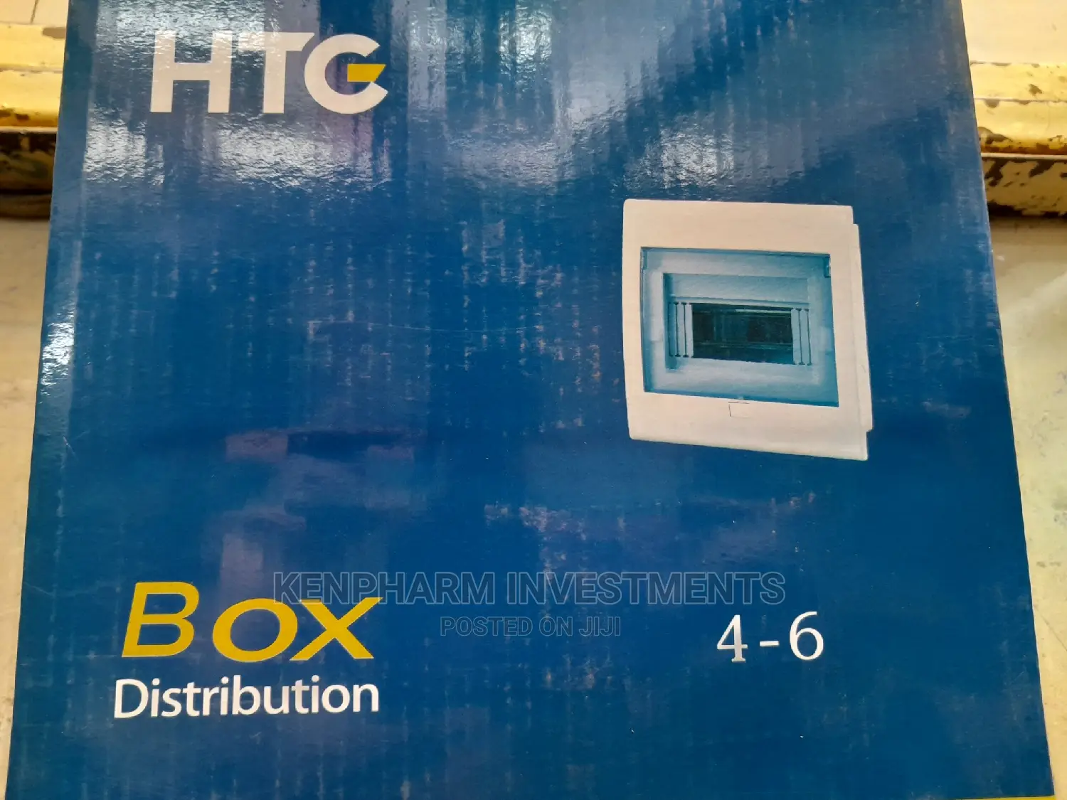 4 Way Consumer Unit/ Distribution Box Plastic HTG