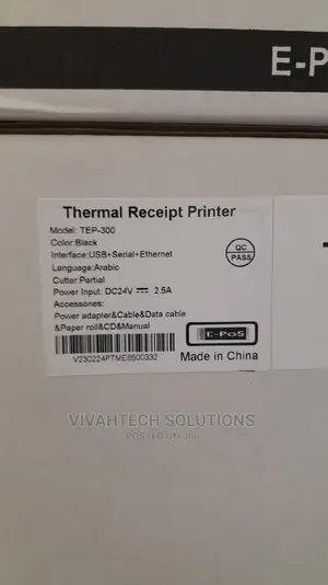 E-Pos Tep-300 Receipt Printer Usb+Serial+Ethernet