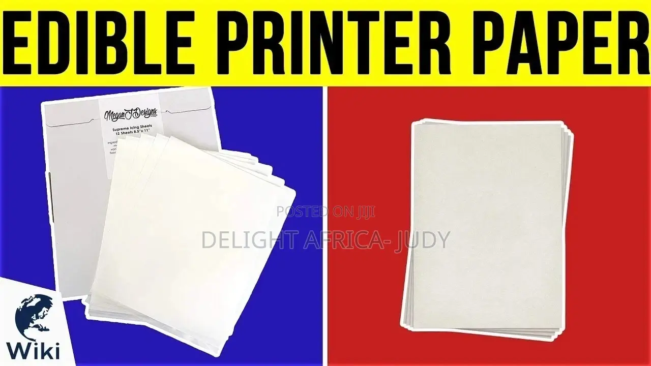 Edible Icing Sheets for Cakes