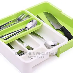 New Design Cutlery Drawer Organizer*Unique Design
Green