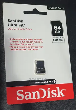 Sandisk 64GB Ultra Fit3.1 Flash Drive