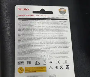 Sandisk 64GB Ultra Fit3.1 Flash Drive