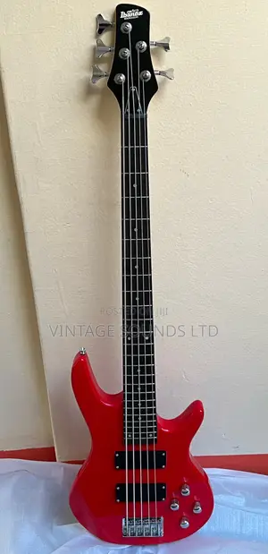 Ibanez GSR205 GIO Series 5-String Electric Bass Guitar( Red)