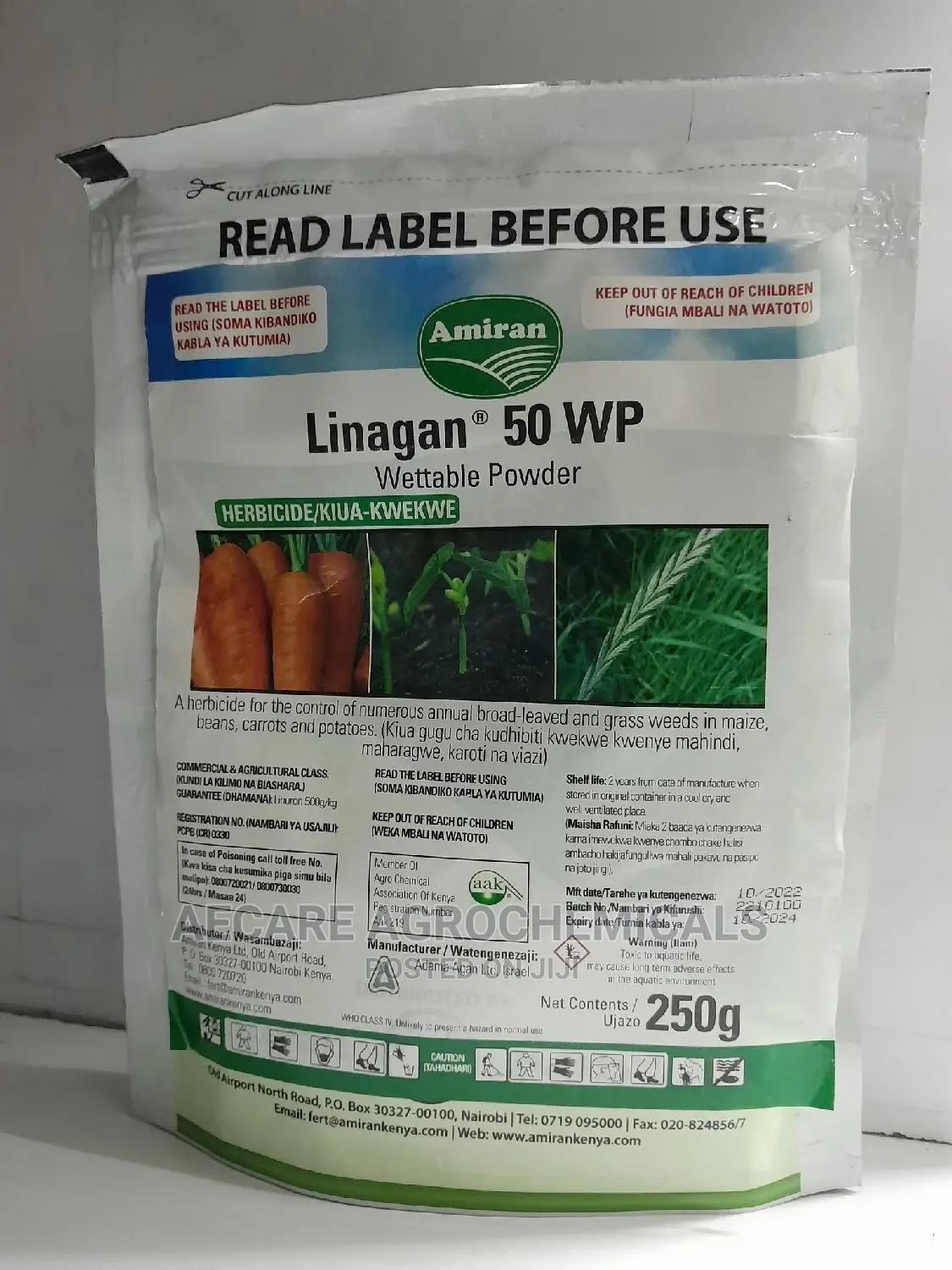 Linagan 50wp Herbicide 250G